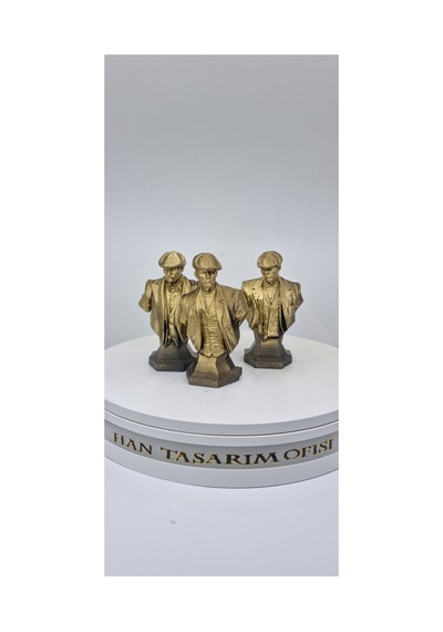 Thomas Shelby 10 Cm Büst Figür Peaky Blinders Kardeşler 3 Lu Set