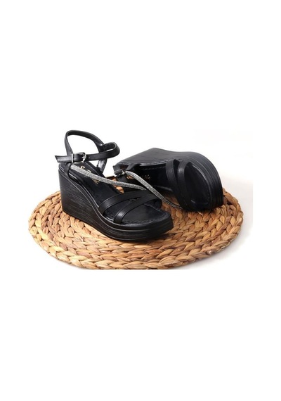 Papuçcity Sprs 02829 Dolgu Taban Kadın Sandalet 001