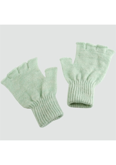 Unisex Ucu Kesik Yün Elidiven 30575 Yeşil