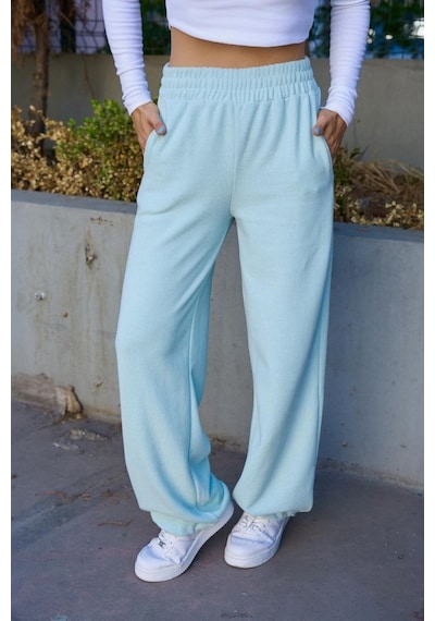 Etiler Collection Düz Lastikli Eşofman - Mint Yeşili Mint Yeşili