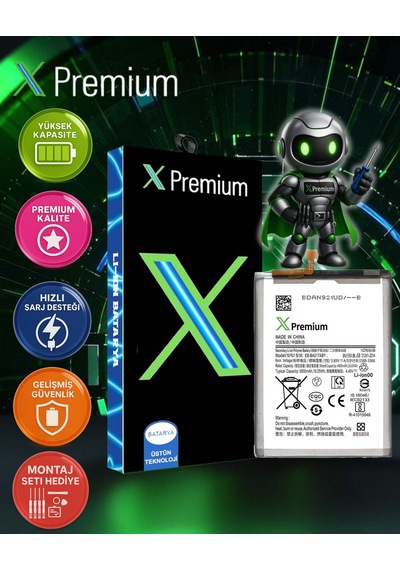 Xpremium Samsung Uyumlu A04s Batarya Pil Süper Yüksek Kalite 5000 Mah