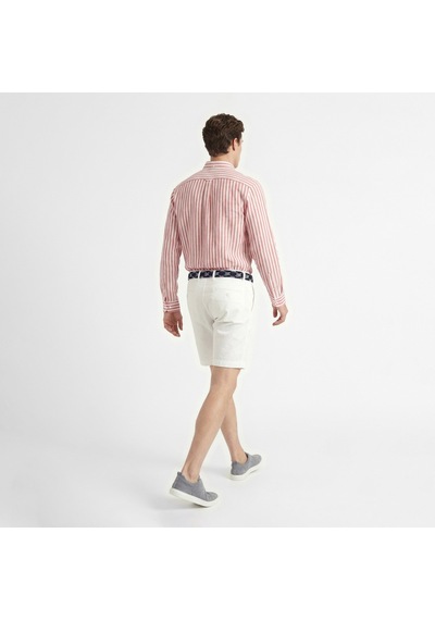 Nautica Erkek Kırmızı Regular Fit Çizgili Gömlekçizgiliw65433t