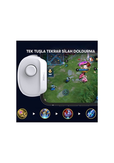 Hemengo Memo Mb01 Oyun Tuşu - Beyaz Hmngobzs