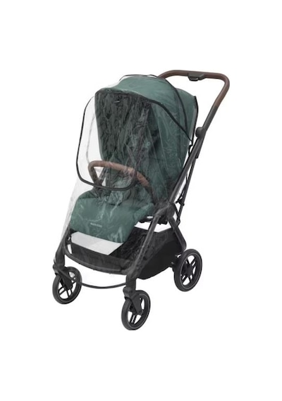Maxi-cosi Şeffaf Bebek Arabası Yağmurluğu Leona2, Soho, Lara2 İle Uyumludur Beyaz