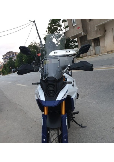 Motocam Suzuki V-strom 800 De Ön Cam 2023-2026 Model 50cm Şeffaf Renkli 4mm