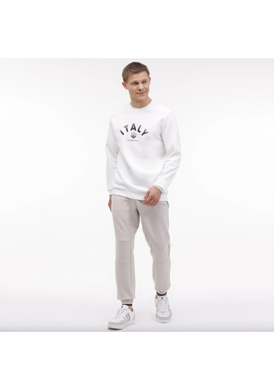 Lumberjack 4W ML ROBERT 16ITLY72 4PR Erkek  Kırık Beyaz Sweatshirt