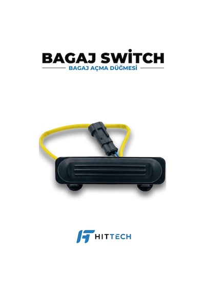 Hittech Fiat Doblo 3, Doblo 4, Combi ve Cargo Uyumlu Bagaj Açma Düğmesi Butonu Switch OEM 51829929 51873832