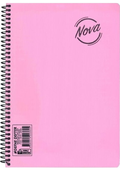 Defne Nova 72 Yaprak Kareli Defter Orta Boy Spiralli 1 Adet Defne Nova 72 Yaprak Kareli Defter Orta Boy Spiralli 1 Adet