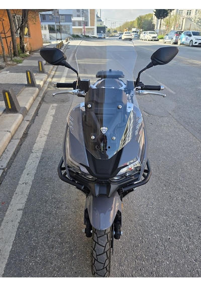 Motocam Rks Freccia Ön Cam 2022-2026 Model 55cm Şeffaf Renkli 4mm Kısa