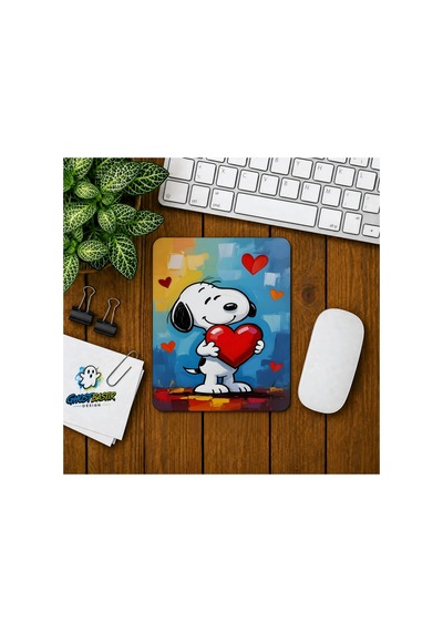 Snoopy Baskılı Oyuncu Mousepad 0278