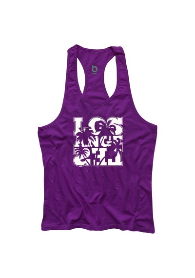 Bluu Lapalm Fitness Gym Tank Top Sporcu Atleti (528806305) Mor