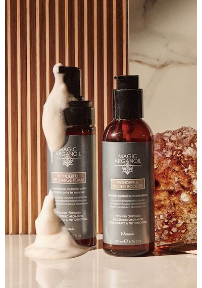 Nook Magic Arganoil Yıpranmış Saçlar İçin Keratin Peptit İçeren Onarıcı Durulanmayan Saç Spreyi 200ml