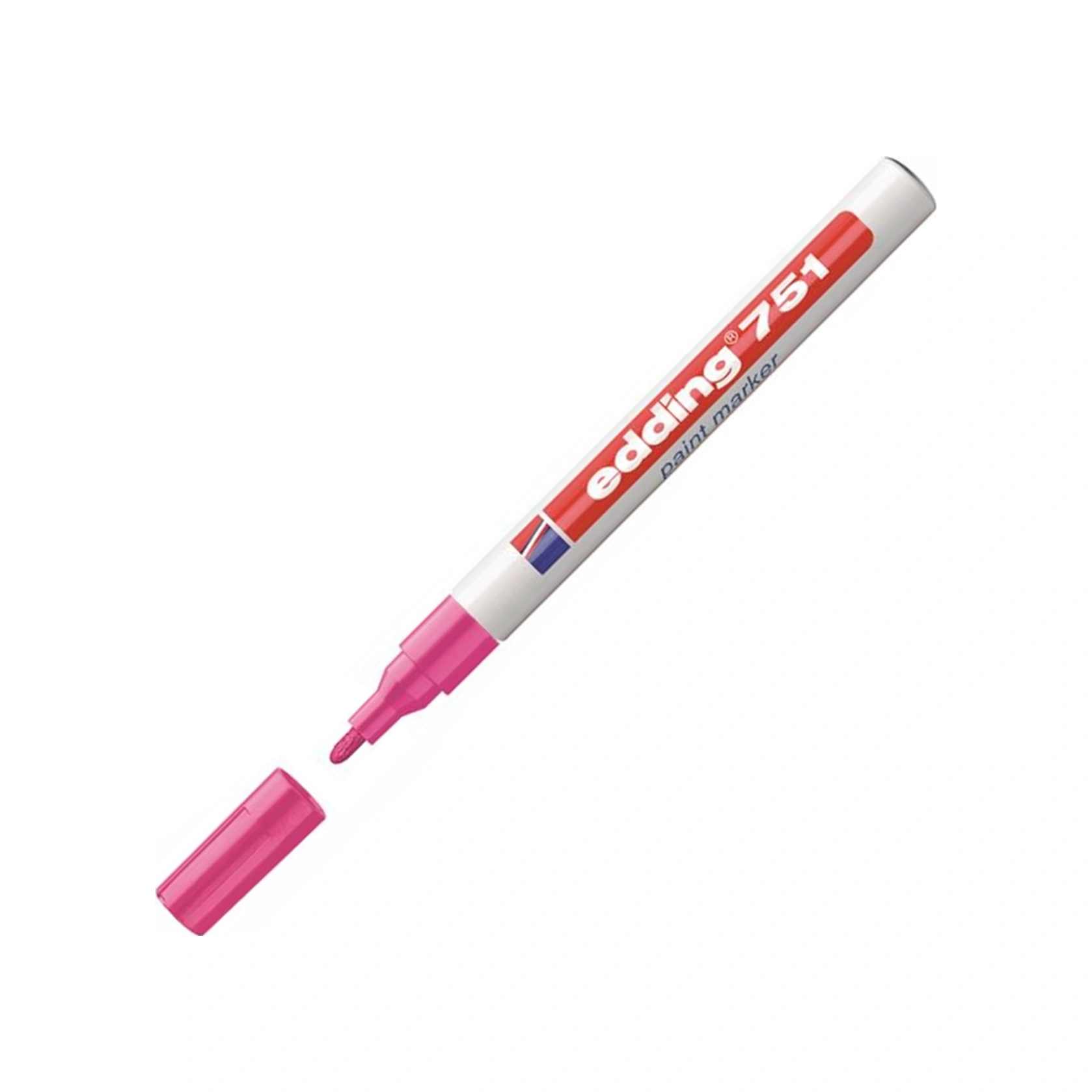 751 Markör Boya Dekor Kalemi 1-2 Mm Pembe Yuvarlak Uçlu 10 Lu Kutu