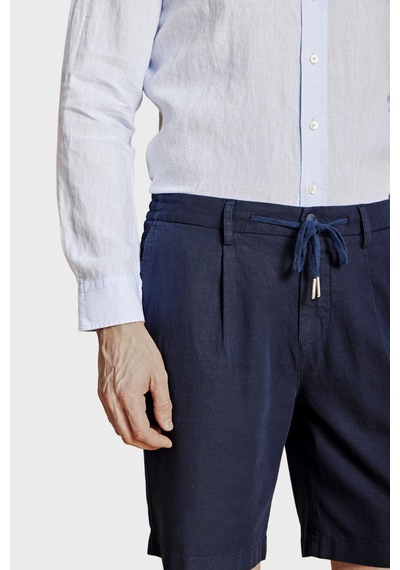 Brooks Brothers Pamuk Ve Keten Karışımlı Bağcıklı Şort Erkek Şort Bbss26mso003137 Lacivert Brooks Brothers Pamuk Ve Keten Karışımlı Bağcıklı Şort Erkek Şort Bbss26mso003137 Lacivert