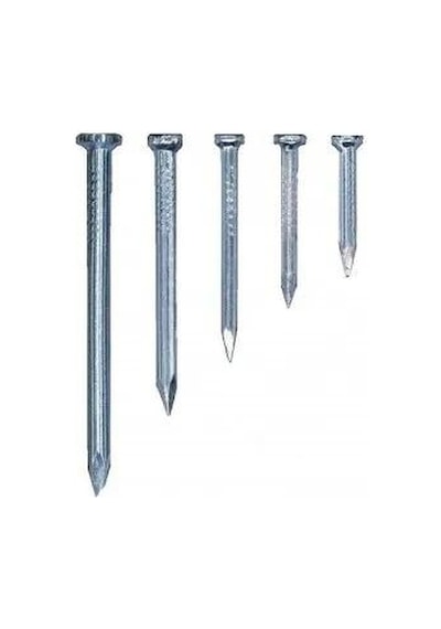 Beyaz Kanallı Çelik Beton Çivisi 4x40 100 4x40 Mm