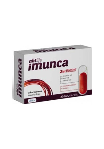 Nbtlife İmunca 20 Kapsül