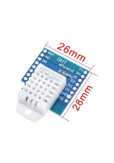 Wemos D1 Mini İçin Dht22 Pro Sıcaklık Ve Nem Sensörü Shield