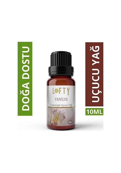 Lofty Vanilya Saf Uçucu Yağ 10ml -%100 Doğal Esansiyel Yağ Buhurdanlık, Difüzör Ve Oda Kokusu İçin Ferahlatıcı Etki Diğer