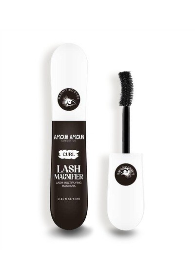 Lash Magnifier 4'ü 1 Arada Suya Dayanıklı Maskara 12 Ml Kirpik Çoğaltıcı, Uzatıcı, Hacim & Lifting Etkili 000 Black