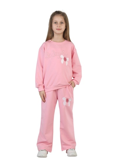 Erdem Kıds Kız Çocuk Okul Günlük Nakışlı İki İplik Alt Üst İkili Takım Klbktkm0002 Pembe Pembe Erdem Kıds Kız Çocuk Okul Günlük Nakışlı İki İplik Alt Üst İkili Takım Klbktkm0002 Pembe Pembe
