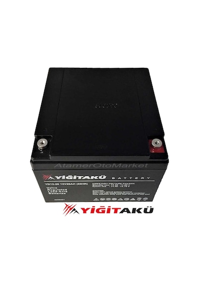 12v 26 Ah-amper Agm Ups Cihazı Aküsü Yiğit Akü-