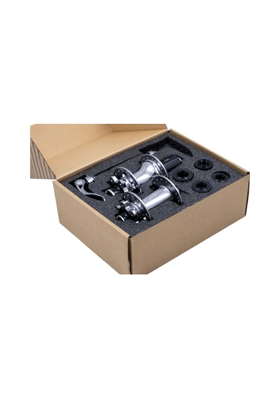 Shimano Raptor Ön/arka Göbek Seti Qr+sokma Mil 8-11v 32d C.lock Gri 220240 Siyah
