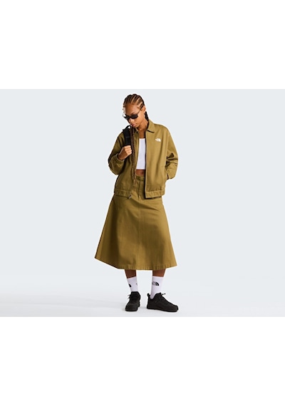 The North Face W Twill Skirt - Ap Kadın Günlük Etek Nf0a8dwy2el1 Sarı