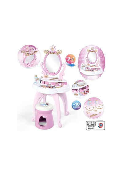 Smoby 320250 Disney Prenses Kuaför Salonu Çok Renkli