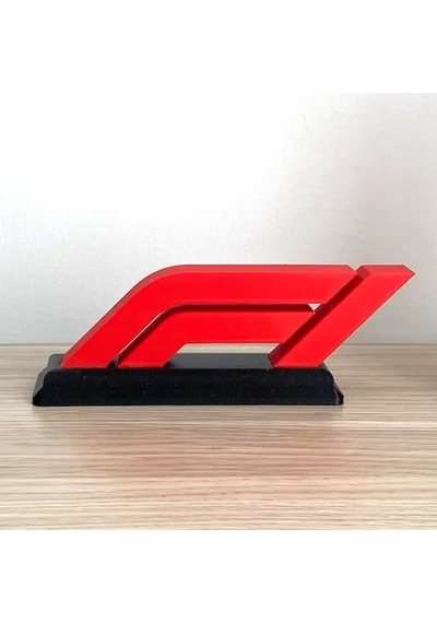 Formula 1 F1 Dekoratif Logo Süs Dekorasyon