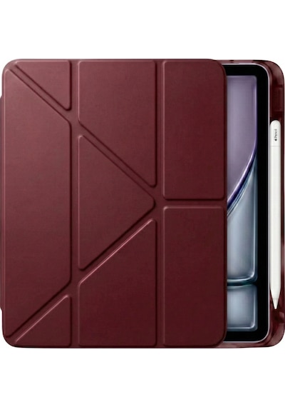 Ps Apple Uyumlu iPad Air 11 İnç M4 / M3 / M2 Tri Folding Standlı Kılıf - Bordo Kapaklı Kılıf Ps Apple Uyumlu iPad Air 11 İnç M4 / M3 / M2 Tri Folding Standlı Kılıf - Bordo Kapaklı Kılıf