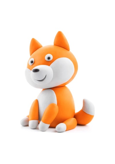 Hey Clay Yaratıcı Kil Seti - Spitz, Shiba Inu, Pug Çok  Renkli