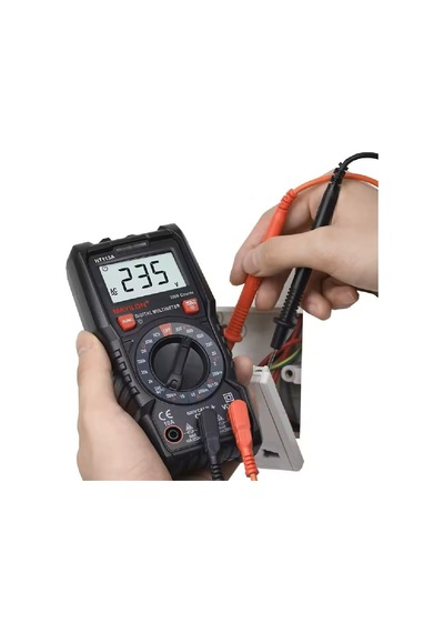Ht113c Dijital Profesyonel Multimetre Ekran Aydınlatmalı Auto Range 600v 10a Ac Dc