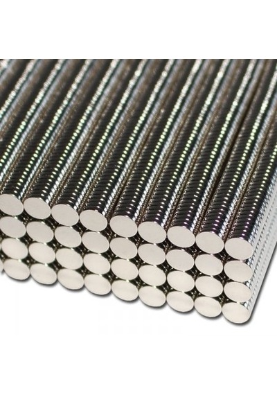 50 Adet 5x1 Mm Yuvarlak Mini Güçlü Neodyum Mıknatıs Magnet