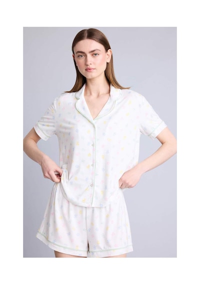 Defacto Regular Fıt Kısa Kollu 2li Softshell Takım H6327ax26smer98 Ekru-er98