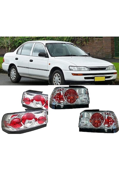 Toyota Corolla 1992-1998 Krom Arka Stop