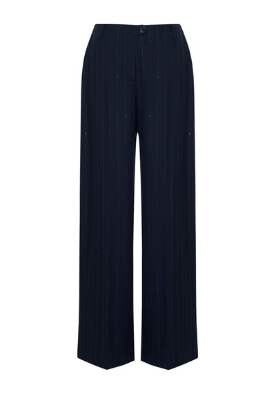 Yargıcı Düz Normal Bel Pantolon 26kkpn3031x 535 Lacivert