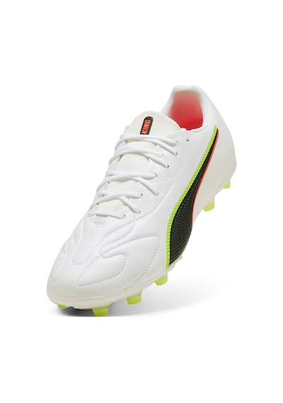 Puma Kıng 20 Match Fg/ag Unısex Krampon 108465 01 Beyaz