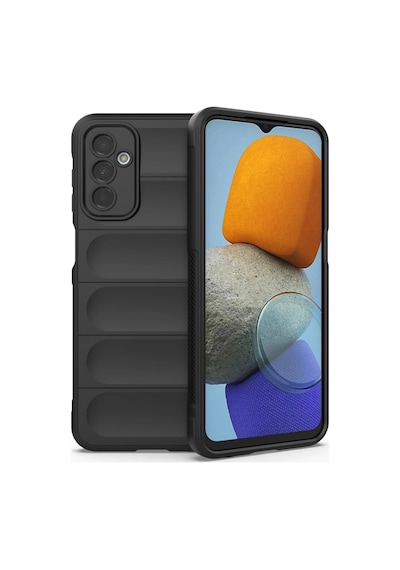 Samsung Uyumlu  Galaxy M23 Kılıf Optimum Silikon - Siyah 0.2M-Çok Renkli