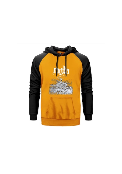 Mgla Age Of Excuse Sarı Renk Reglan Kol Sweatshirt Sarı