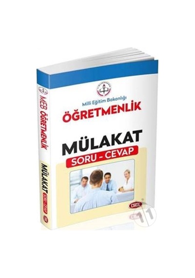 Data Yayınları 2020 MEB Öğretmenlik Mülakat Soru Cevap Kitabı