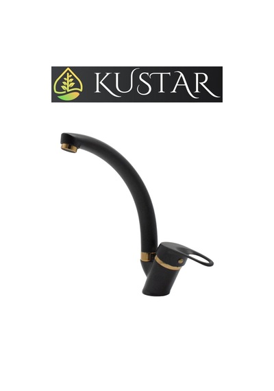 Kustar Sema Gold Siyah Mutfak Evye Bataryası