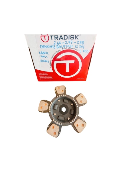 Massey Ferguson 266g-277g-288g Debrıyaj Balatası 12 /5 Ped /g. Yayı Kapalı