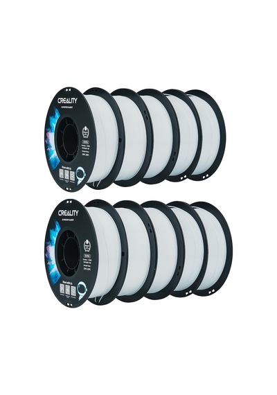 Creality Petg Filament 1,75 Mm, 3d Yazıcı Filamenti, Cr-petg, 0,02 Mm Boyutsal Doğruluk, Yüksek Baskı Kararlılığı, Beyaz, 10'lu Paket Creality Petg Filament 1,75 Mm, 3d Yazıcı Filamenti, Cr-petg, 0,02 Mm Boyutsal Doğruluk, Yüksek Baskı Kararlılığı, Beyaz, 10'lu Paket
