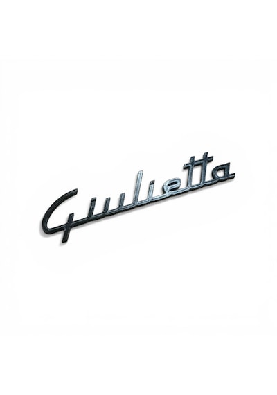 Alfa Romeo Giulietta Bagaj Yazısı Siyah Yazı Logo Arma Amblem 0