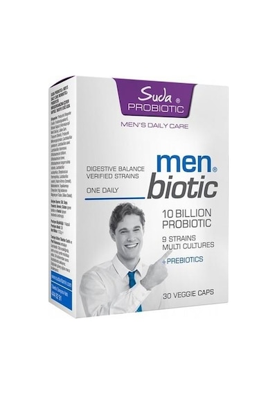 Suda Probıotıc Men Biotic 30 Veggie   Kapsül