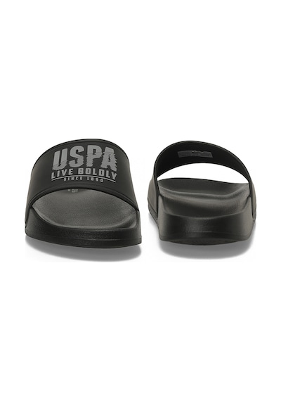 U.S. Polo Assn. Gusty 6fx Siyah Erkek Terlik Siyah