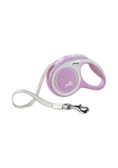 Flexi New Comfort 5 Mt Şerit Otomatik Tasma Small Rose Pembe