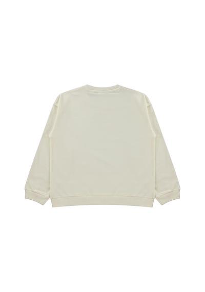 Civil Girls Basic 10 -13 Yaş Sweatshirt  - Ekru 19330336326W1