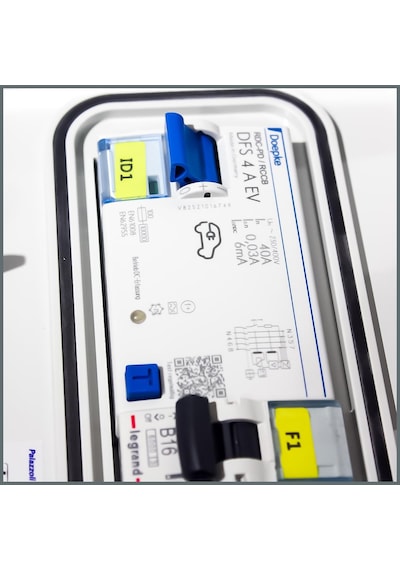 Novsen Ip66 Elektrikli Araç Şarj İstasyonu Panosu 1ad. 5x32a , 2ad. Schuko Priz