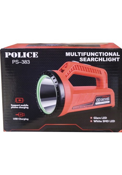 Polıce Ps-383 Şarj Göstergeli, Kırmızı Işık Ve Kırmızı İkaz Işık